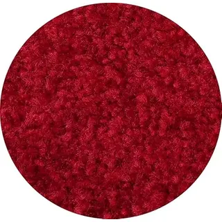 MERTEX runde Schmutzfangmatte mit Kettelkante in schwarz Ø 160 cm in Kiel rot