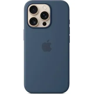 Apple iPhone 16 Pro Max Silikon Case mit MagSafe Denim