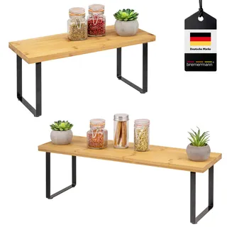 bremermann Küchenregal 50 x 15 x 16 cm Schwarz