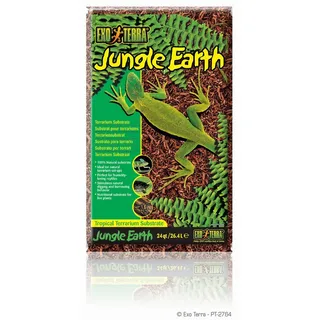 Exo Terra Jungle Earth - natürliches Terrarium-Substrat Inhalt: 26,4 l