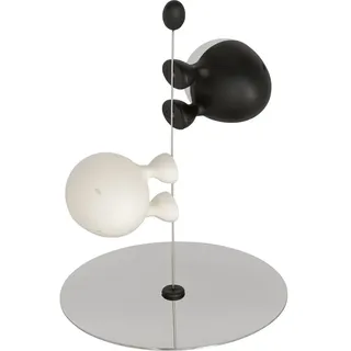 Alessi Lilliput Salz-und Pfeffermühle - Black / White - One Size