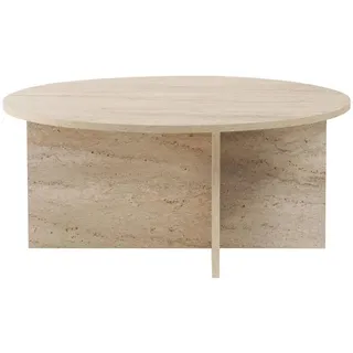 Skye Decor Couchtisch Beige Holzwerkstoff 90 x 40 cm