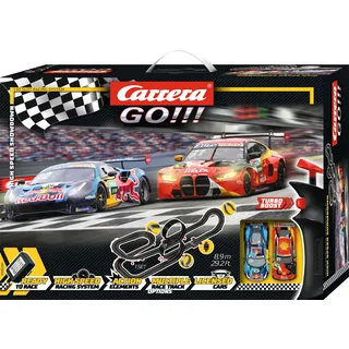 Carrera - 20062561 - DHigh Speed I Digitale Rennbahn I Fahre das Rennauto des 2022er Champions I 63 Meter Strecke mit Rundenzähler und Turbo-Boost I Originalgetreue Fahrzeuge Maßstab 1:43