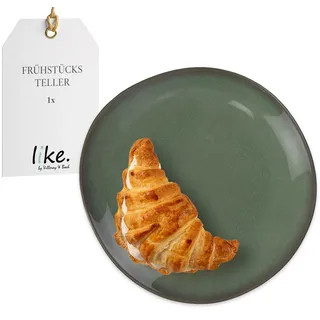 Villeroy & Boch Frühstücksteller oval 23 cm grün 1er Set