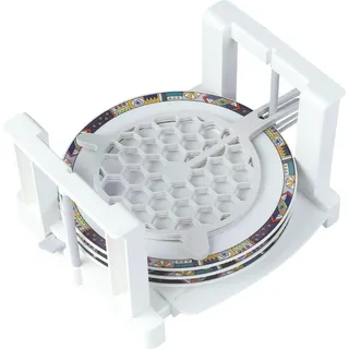 Teleskopischer Tellerhalter - Froli - Weiß