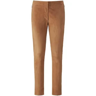 Knöchellange Lederhose Fadenmeister Berlin braun