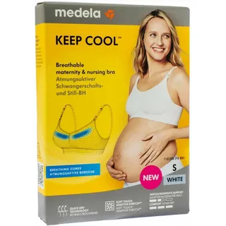 Medela "Keep Cool" Schwangerschafts- und Still-BH, 2 Atemzonen, weicher Stoff