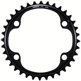 Shimano Unisex – Erwachsene Dura Ace FC-9200 Kettenblatt, Schwarz, 36 zähne