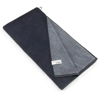 Bassetti New Shades Duschtuch aus 100% Baumwolle in der Farbe Antracite G2, Maße: 70x140 cm - 9328133