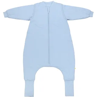 Schlummersack Baby Schlafsack Schlafsack mit Füßen Blau 2,5 TOG 110