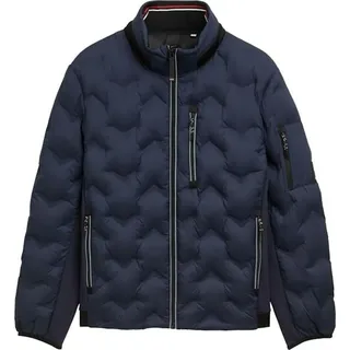 Tom Tailor Hybrid Steppjacke mit verstaubarer Kapuze