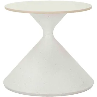Mauro Ferretti Beistelltisch Ø weiß - Weiß