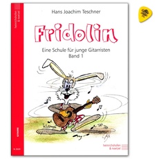 Heinrichshofen Fridolin Band 1 – Gitarrenschule für Kinder mit Dunlop Plek – Heinrichshofen Verlag N2020 9783938202029