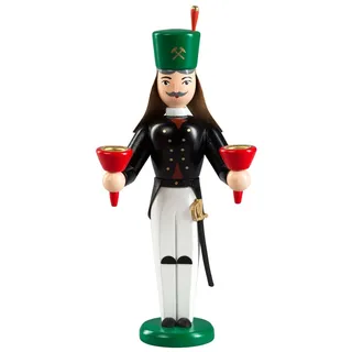 Weihnachtsfiguren Bergmann 16cm NEU Holzfigur Traditionsfigur Weihnachtsfigur