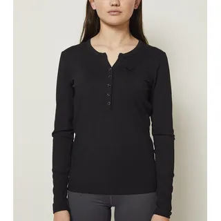 Kingsland wakely langärmliges Top für Damen Black Sommer 2022 Dressage, Größe:L - Schwarz