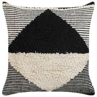 Beliani Dekokissen Khora 50 x 50 cm Beige