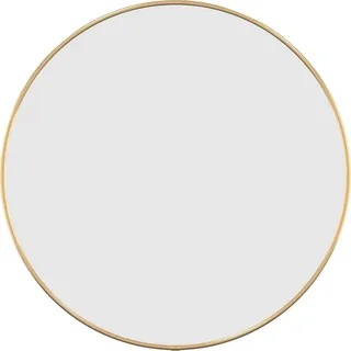 Wandspiegel Golden Ø 50 cm Rund - Gold