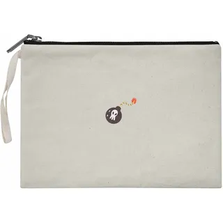 Bonateks Women's TRFCB101080 Damen Clutches, Beige, 25x5x18 cm