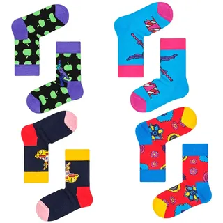 Happy Socks Beatles Socken 4 Paare - Multicolor - EU 13-21