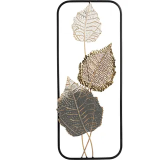 Bönninghoff "BLÄTTER 25x61 cm – Deko modern", farbe bild(er): weiß, gelb, grau,