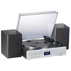 Bild Musikanlage MHX-620 Plattenspieler/Digitalisierer, DAB+, CD, MC, USB, MP3,