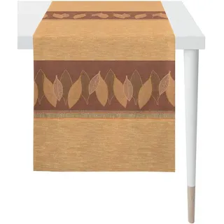 APELT Tischläufer »2719 LOFT STYLE, Jacquard«, orange
