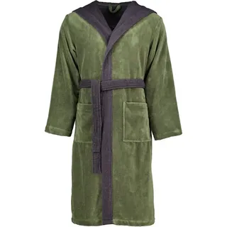 VOSSEN Bademantel Poppy Grün L