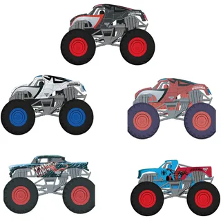 Monster Jam Toy Vehicle Truck 1t64 Mrvl5PK Spiderman I