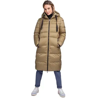 Schöffel Wintermantel Kenosha (Daunenmantel, winddicht, wasserabweisend) beigebraun Damen