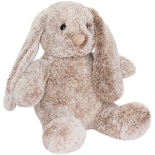 Brubaker Hase Kuscheltier mit Schlappohren - 28 cm Plüschhase für Kinder - Stofftier Kuschelhase - Plüschtier Grau Braun - Grau