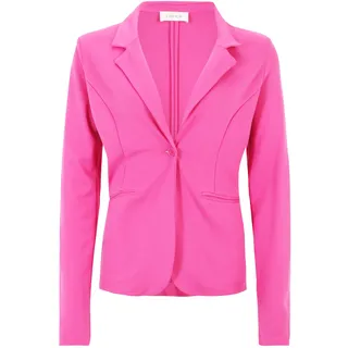 Cartoon Damen Casual-Blazer mit Reverskragen Rose Violet,40