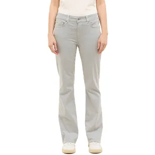 MUSTANG Bootcut-Jeans »Damen Style Shelby Slim fit Boot«, weiß