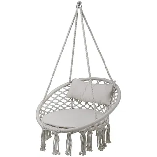 RED DECO Hängesessel, grau, one Size