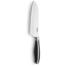 Kuppels CHEF Santokumesser | exzellente Schärfe & Schnitthaltigkeit | hochwertiger Klingenstahl |Küchenmesser scharf | Japanisches Messer | Santoku Messer | Kochmesser japanisch | 16 cm Klinge