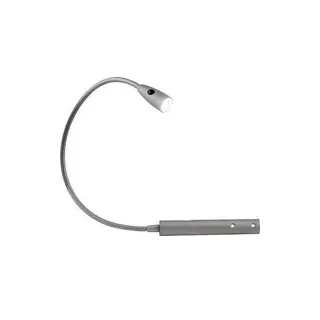 Heitronic Berta 27745 LED-Nachttischlampe LED LED fest eingebaut 1.5 W Warmweiß Silber