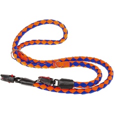 Ferplast Nylon Hundetrainingsleine TWIST MATIC GA18 / 200, Automatischer Magnetkarabiner