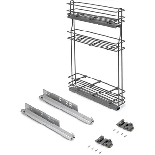 Emuca Titanemax Flaschenhalter 150 Mm - Anthracite Grey - One Size