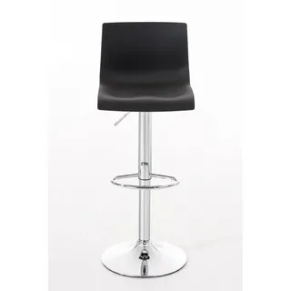 CLP 2er Set Barhocker Hover Kunststoff höhenverstellbar und drehbar schwarz - Schwarz