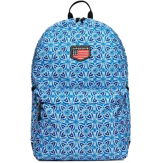 Superdry Classic Patch Montana Rucksack - Navy Geo - One Size