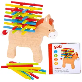 GoKi Stapelspiel Packesel Mehrfarbig