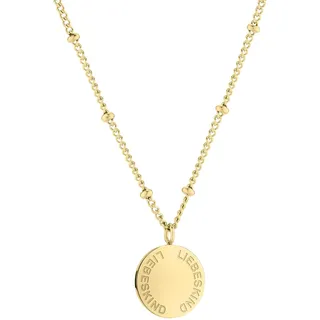 Liebeskind Berlin Panzerkette mit Anhänger Gold / Edelstahl