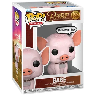 Funko Pop! Sayings: Babe The Pig - Babe (1995) - Vinyl-Sammelfigur - Geschenkidee - Offizielle Handelswaren - Spielzeug Für Kinder und Erwachsene - Comedy Fans - Modellfigur Für Sammler und Display