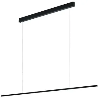 Helestra Led-Hängeleuchte , Schwarz , Metall , 3x200x151 cm , höhenverstellbar , Lampen & Leuchten, Leuchtenserien