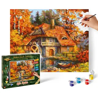 Schipper Malen nach Zahlen Alte Mühle 1 St. bunt