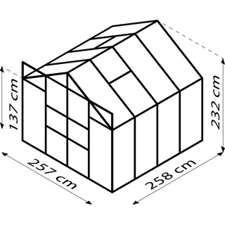 Mars 6700 Alu HKP 4 mm 6,7 m2