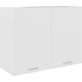 vidaXL Hängeschrank Lyon 80 x 31 x 60 cm Weiß