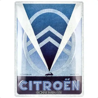 Nostalgic-Art Blechschild, Mehrfarbig, Metall, Rechteckig, 30x40x0.2 cm, Dekoration, Skulpturen – Dekoobjekte, Wanddeko