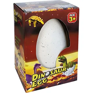 Riesen Dinosaurier im Ei ca. 12 cm - Beige