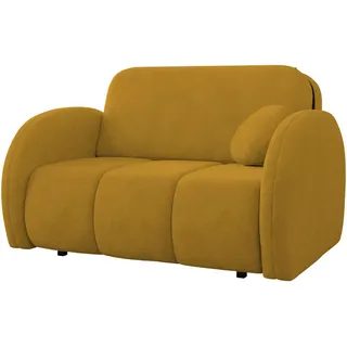 Mirjan24 Schlafsofa Viva Comfy Ii , Gelb , Metall , Kiefer , Rechteckig , 132x85x103 cm , Babymöbel & Kindermöbel, Kinderzimmer & Jugendzimmer, Schlafsofas