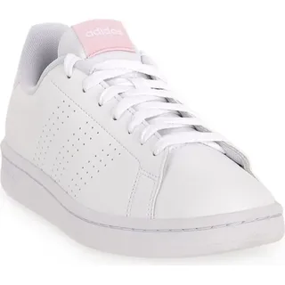 Advantage Cloud White / Cloud White / Clear Pink 40